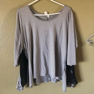 Anthropologie birdcage tunic small